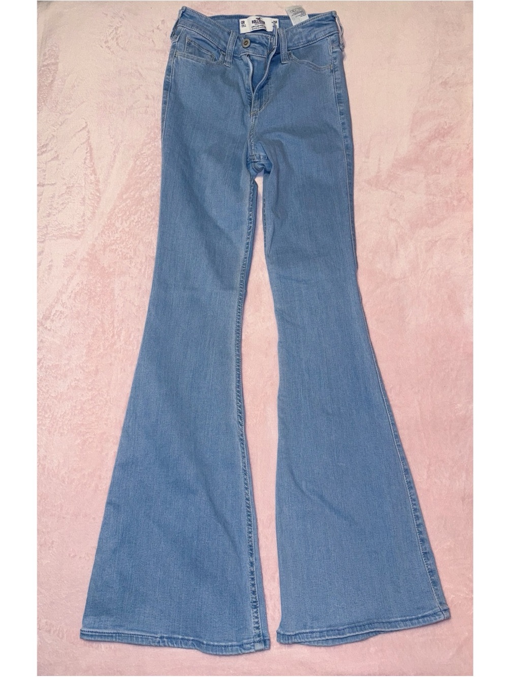 Hollister Light Blue Flare Jeans